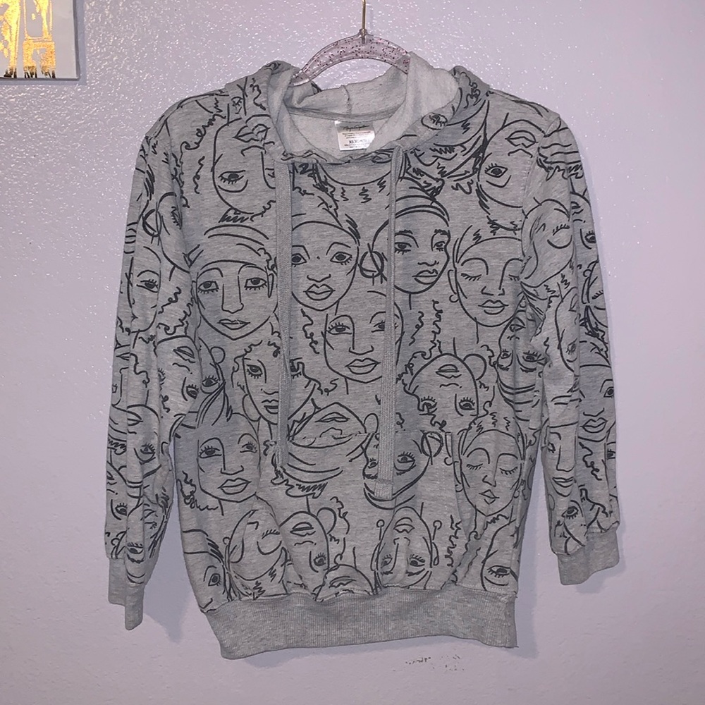 Maya Angelou Hoodie Sweatshirt African American Beauty Gray
